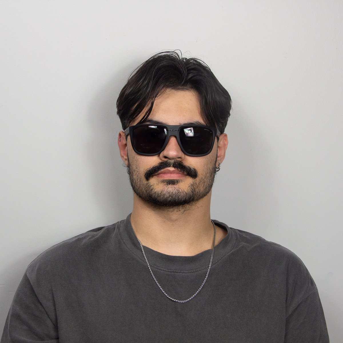 Oculos Solar Carrera C Sport 08/s 003 60 Preto Fosco Lente Cinza Polarizada Preto 6