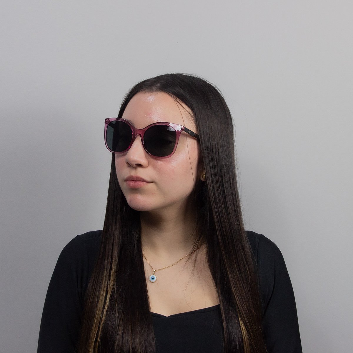 Oculos Solar Mormaii Antalia M0155bd903 Rosa Translucido Lente Cinza Polarizada Lilás 4