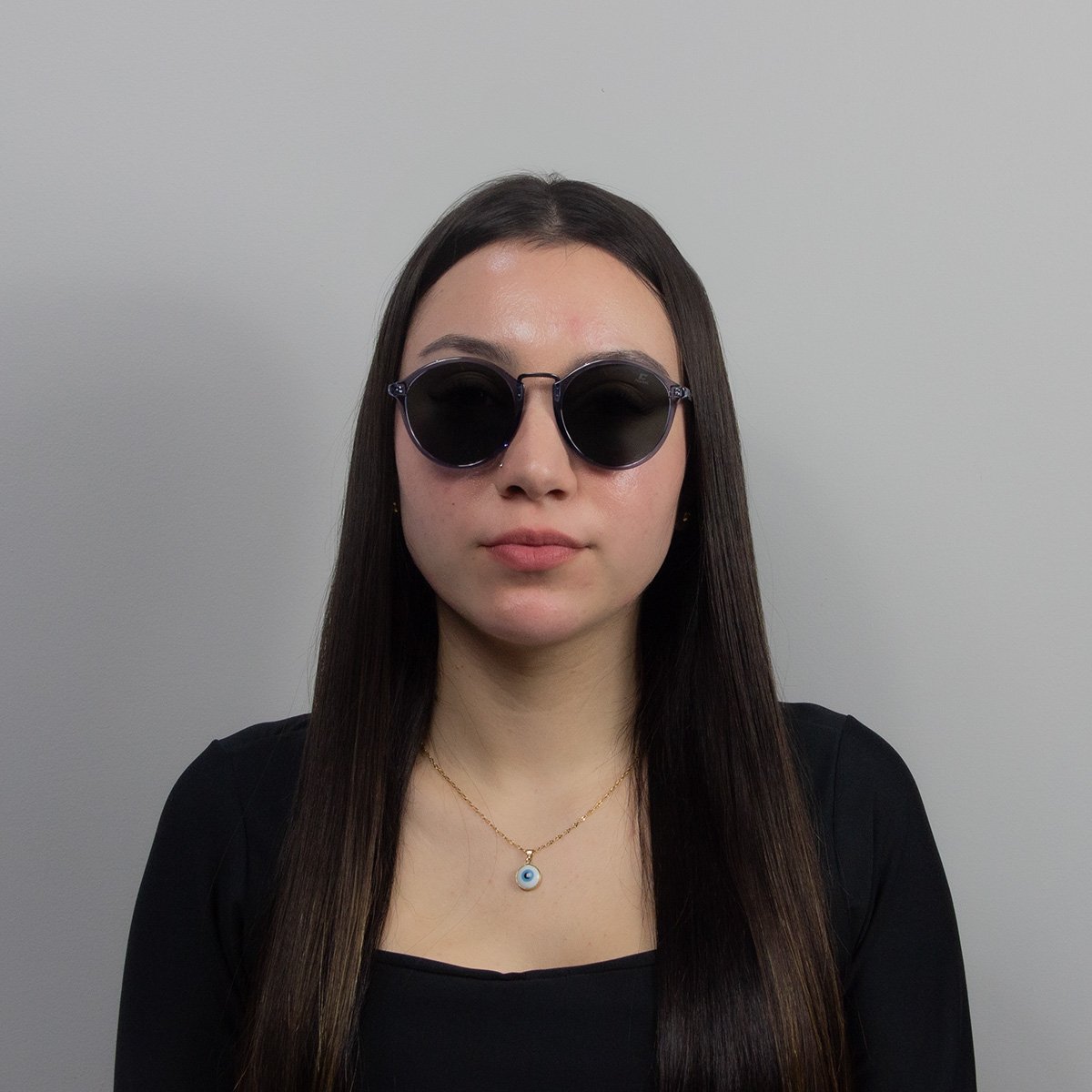 Oculos Solar Colcci Tanne C0242k0303 Azul Translucido Lente Cinza Polarizada Azul 4