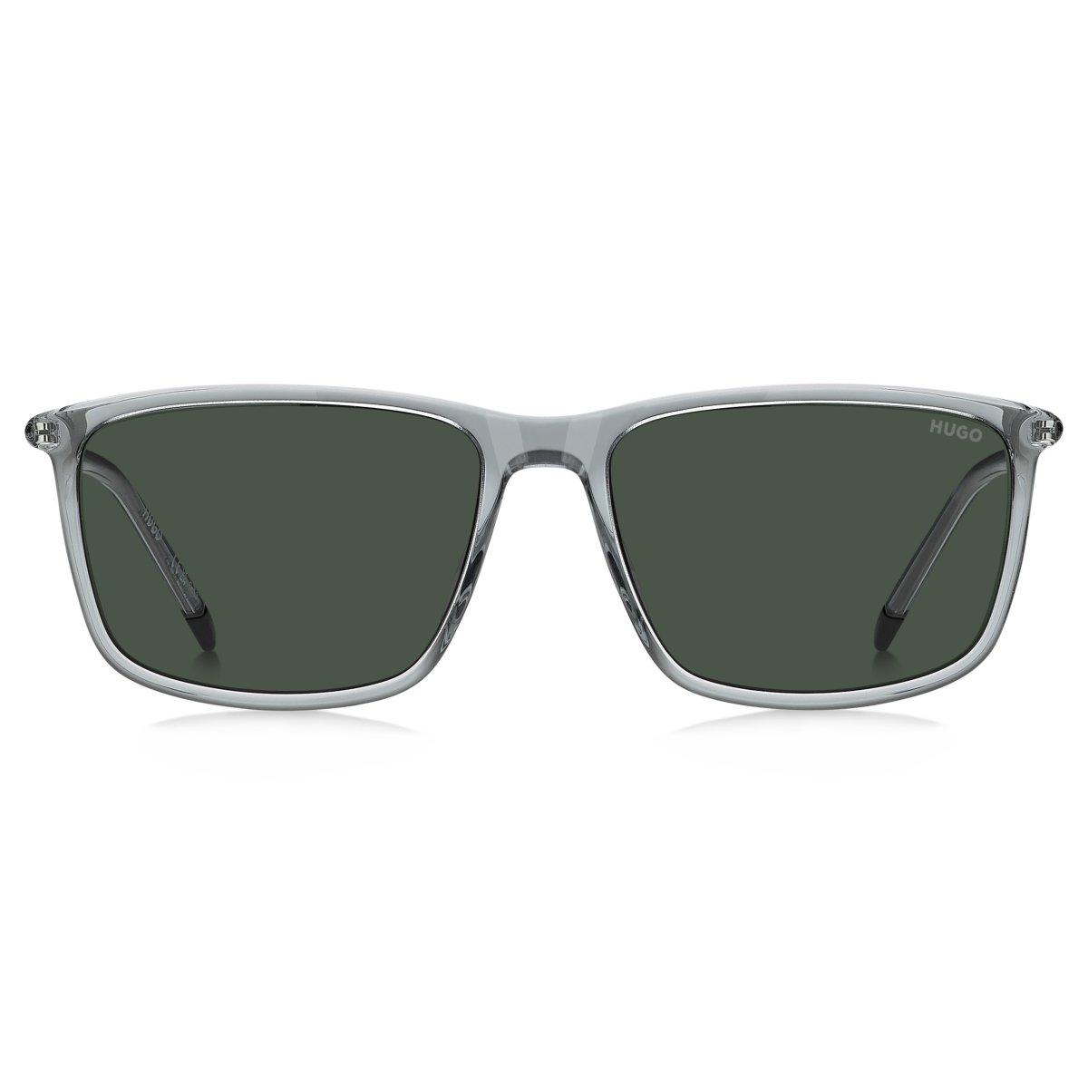 Oculos Solar Hugo Hg1374/s Kb7 57 Cinza Translucido Lente Verde Cinza 2