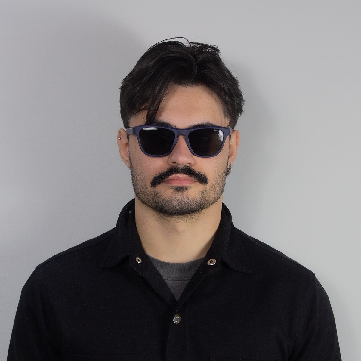 Oculos Solar Polaroid Pld2168/s 4nz 54 Azul Fosco Lente Cinza Polarizada Azul 6