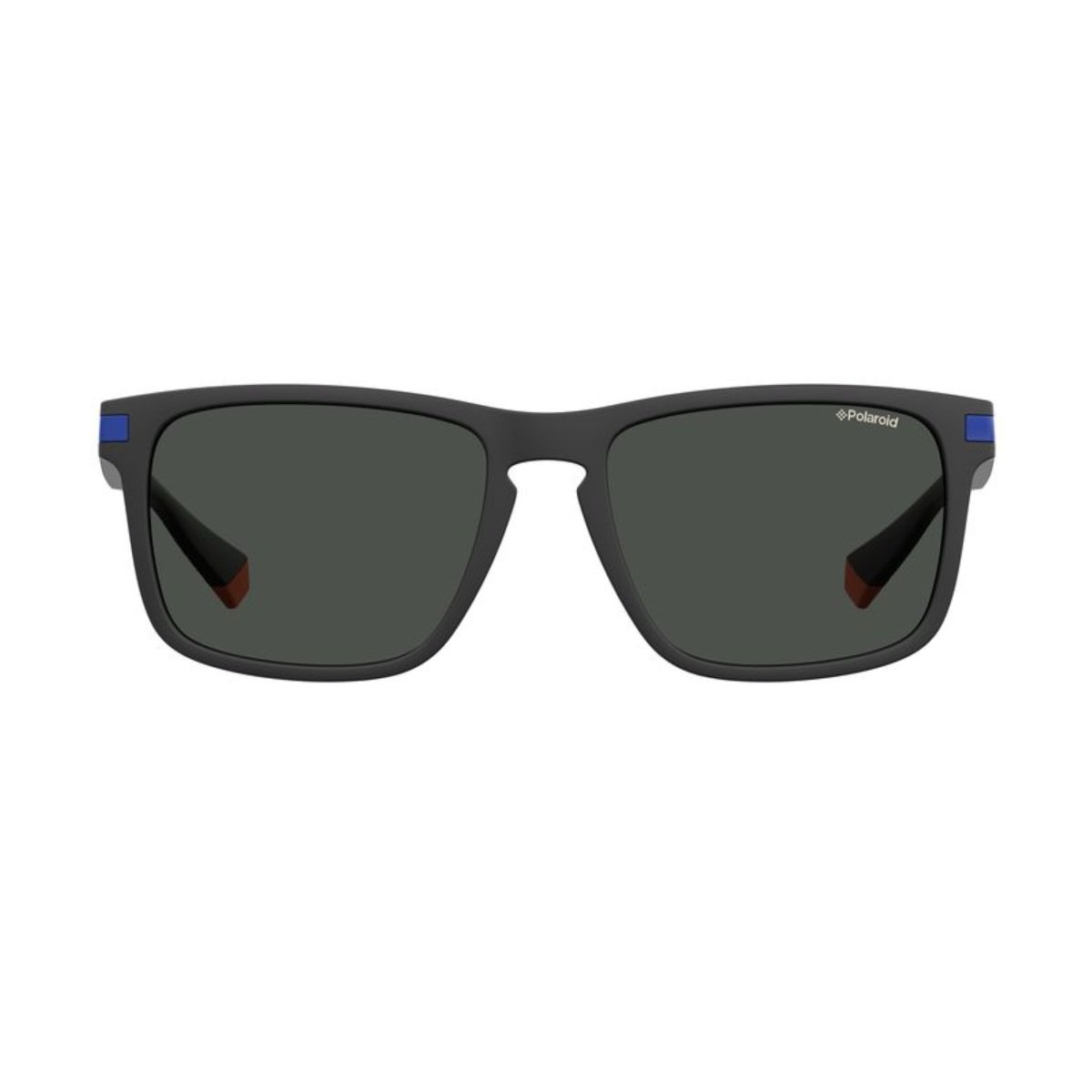 Oculos Solar Polaroid Pld2088/s 0vk 55 Preto Fosco Lente Cinza Polarizada Preto 2