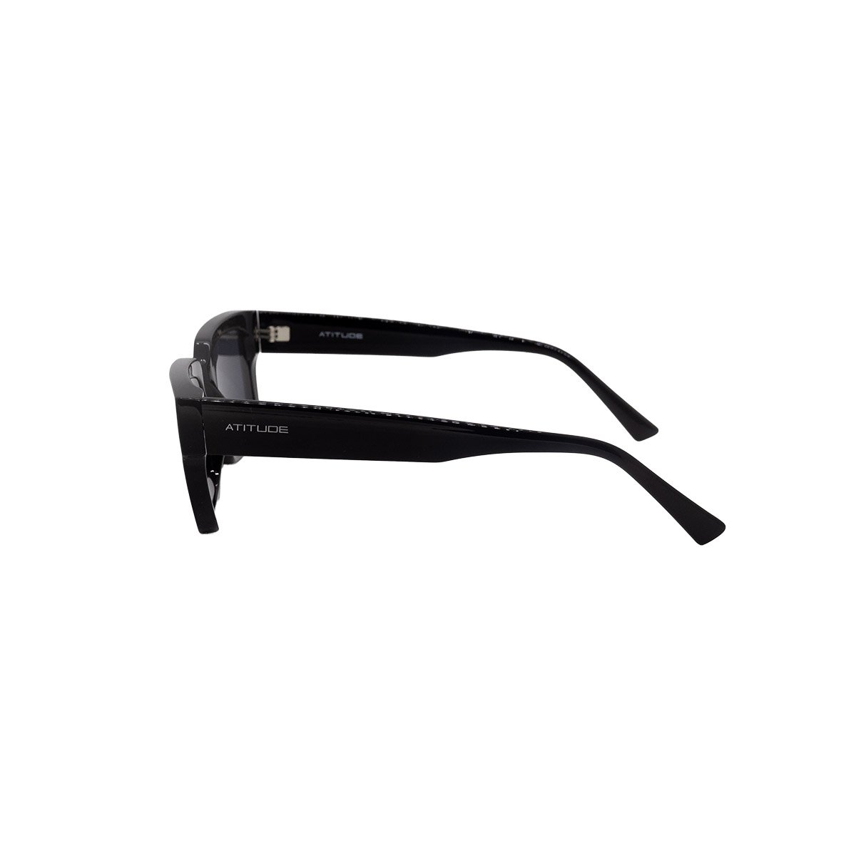 Oculos Solar Atitude At8249 A01 Preto Brilho Lente Cinza Preto 3