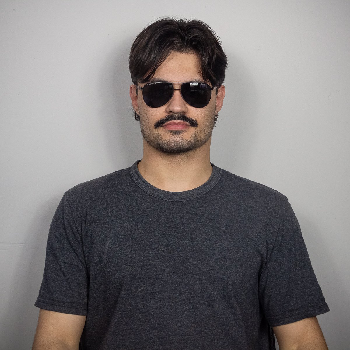 Oculos Solar Speedo Scapula 1 09bp Preto Fosco Lente Cinza Polarizada Preto 5