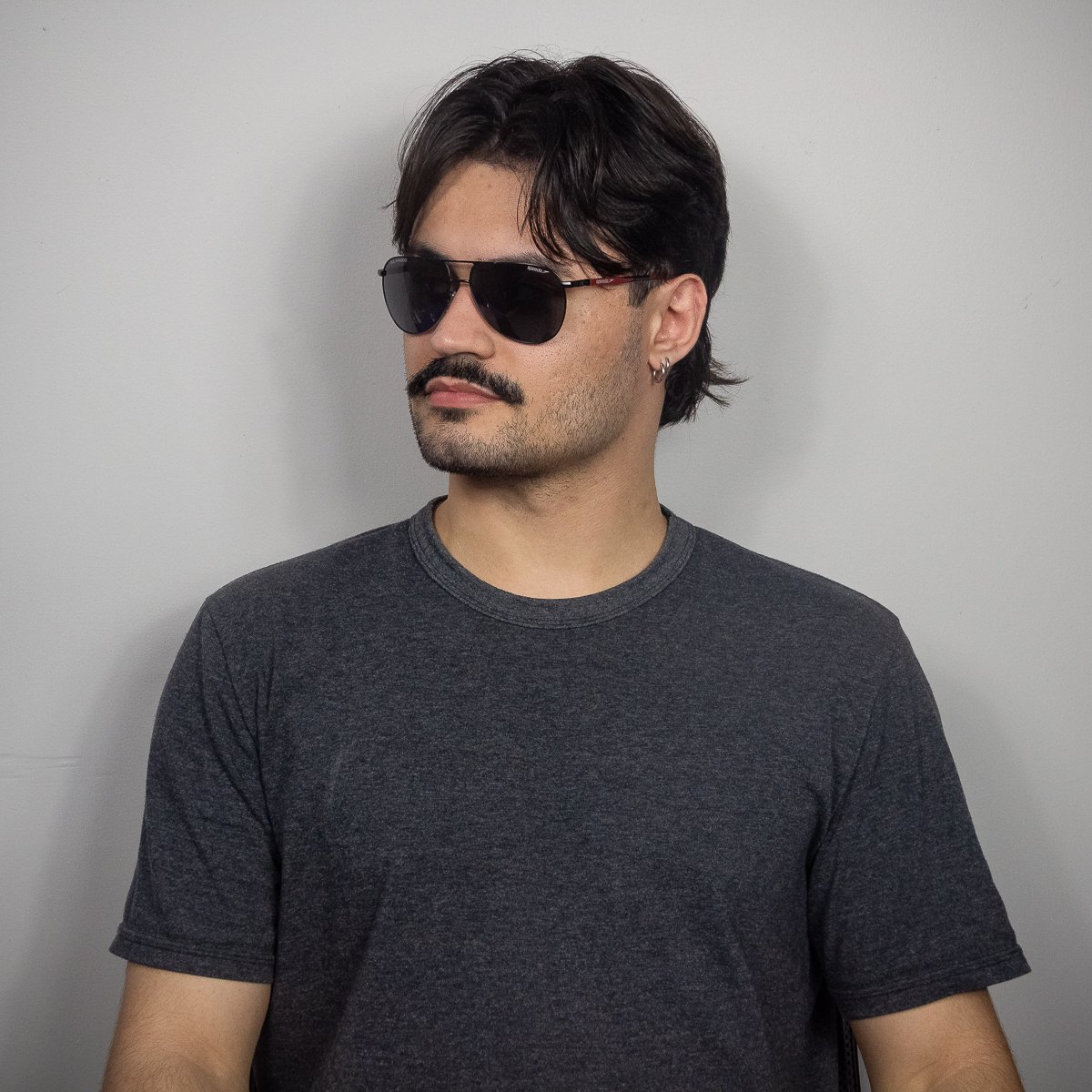 Oculos Solar Speedo Scapula 1 09bp Preto Fosco Lente Cinza Polarizada Preto 6