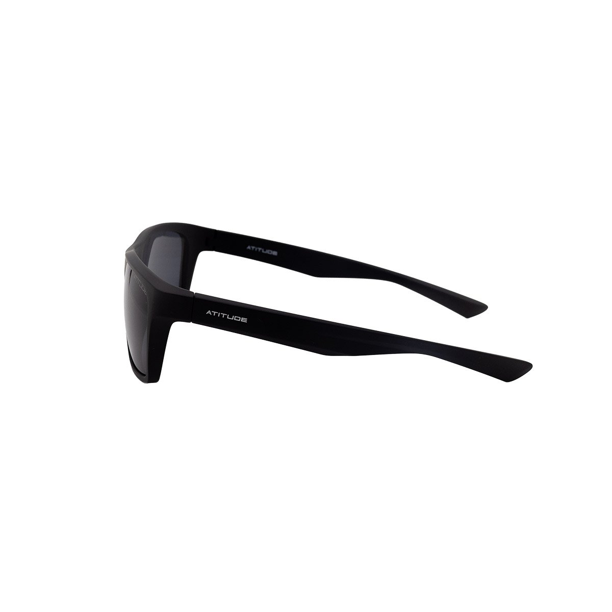 Oculos Solar Atitude At8239 A11 Preto Fosco Lente Cinza Preto 3
