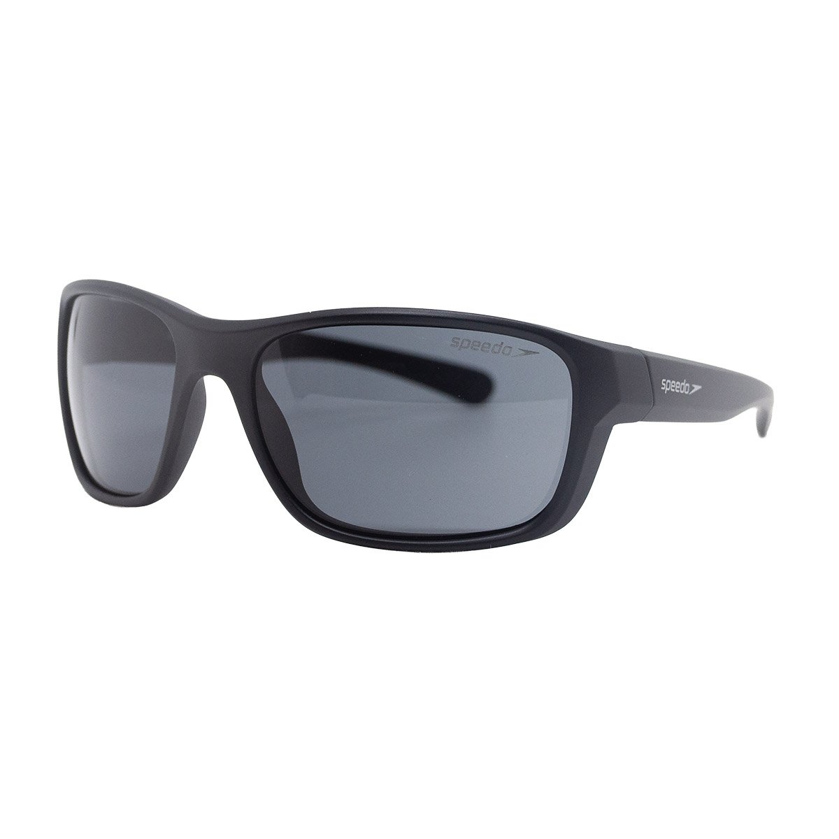 Oculos Solar Speedo Ultragrid 3 A11 Preto Fosco Lente Cinza