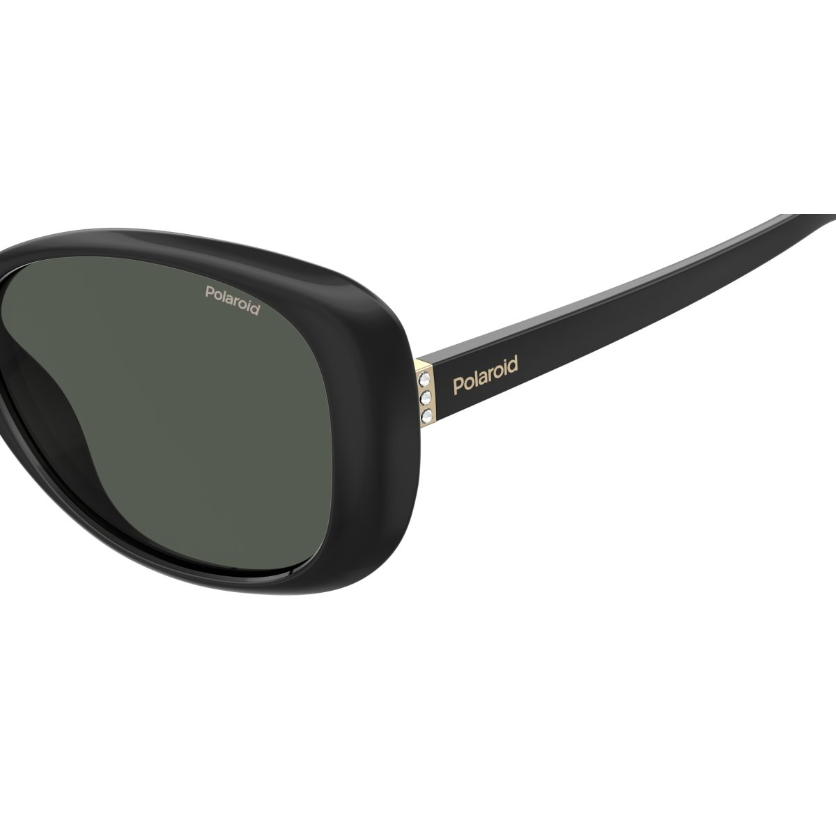 Oculos Solar Polaroid Pld4097/s 807 58 Preto Brilho Lente Cinza Polarizada Preto 3