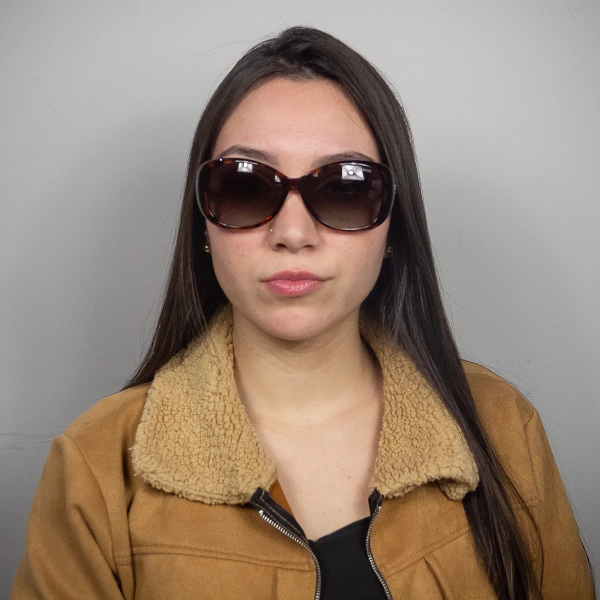 Oculos Solar Polaroid Pld4097/s 086 58 Marrom Brilho Havana Lente Marrom Degrade Polarizada Marrom 5