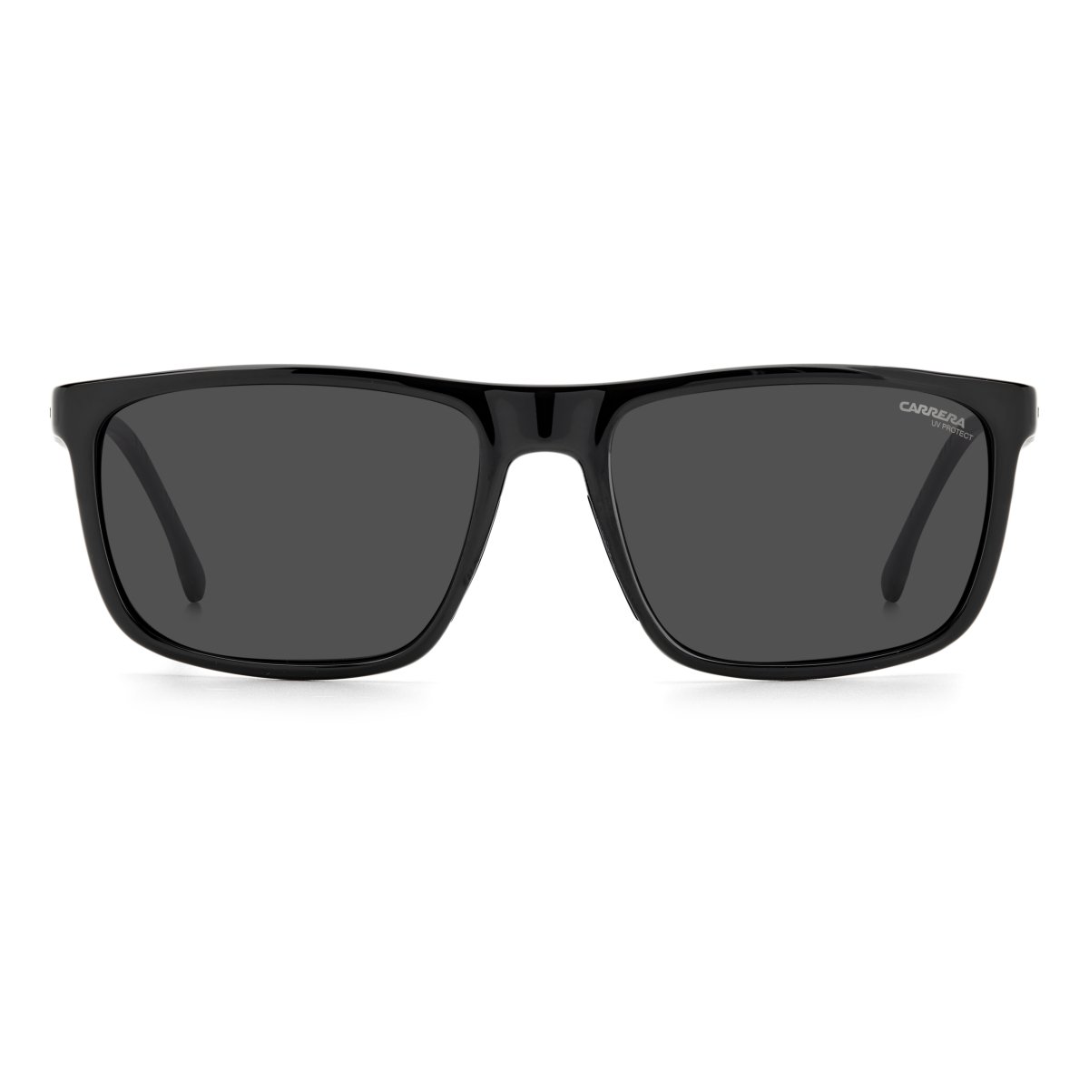 Oculos Solar Carrera 8047/s 807 58 Preto Brilho Lente Cinza Preto 2