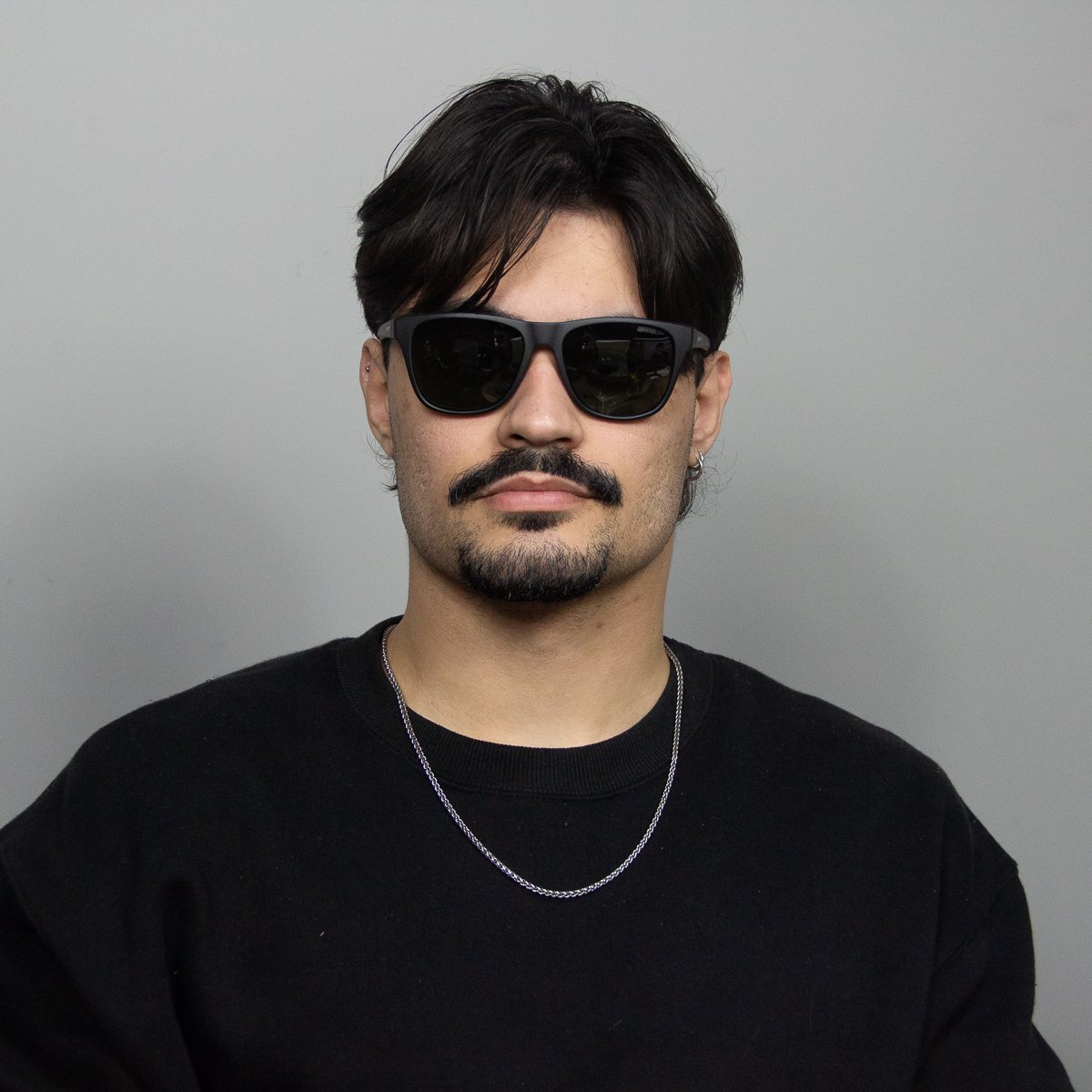 Oculos Solar Speedo Mega 1 A01 Preto Fosco Lente Verde Polarizada Preto 6