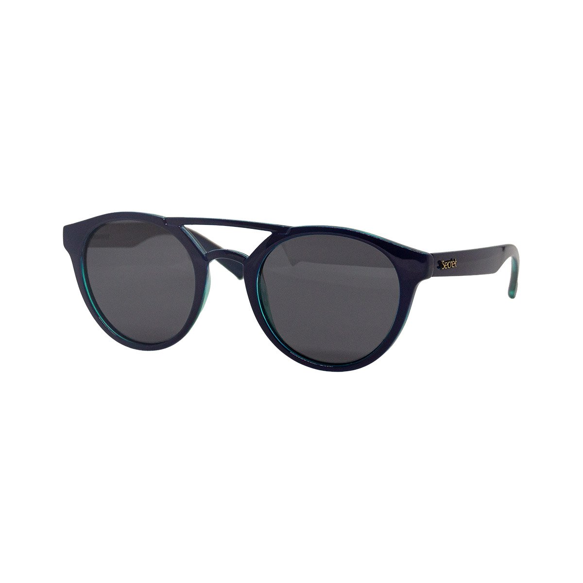Oculos Solar Secret Breakaway 10201570138032 Azul Brilho Lente Cinza Polarizada