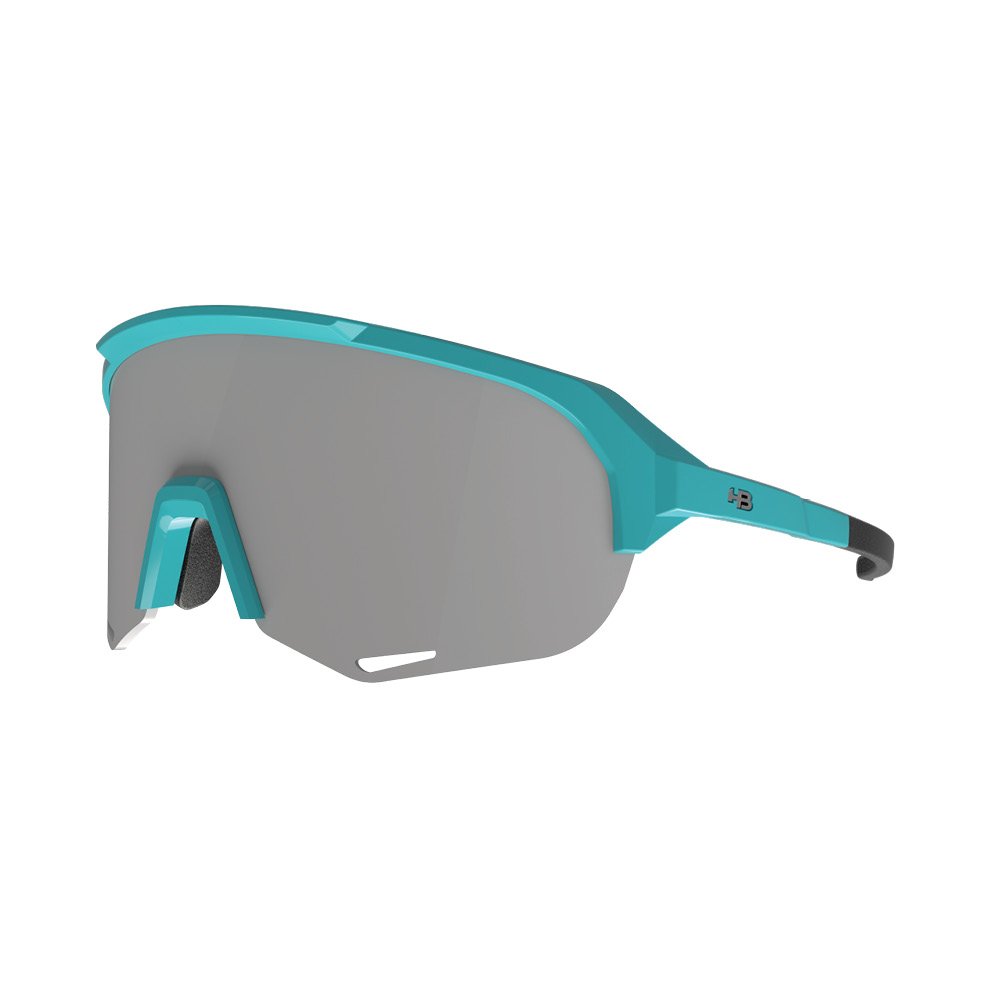 Oculos Solar Hb Edge R 10104280625025 Azul Fosco Lente Prata Espelhada