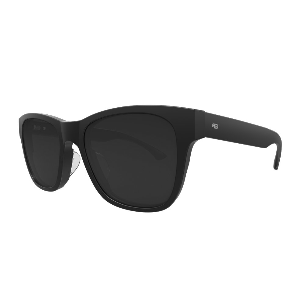 Oculos Solar Hb Sultan 10104710243032 Preto Fosco Lente Cinza Polarizada