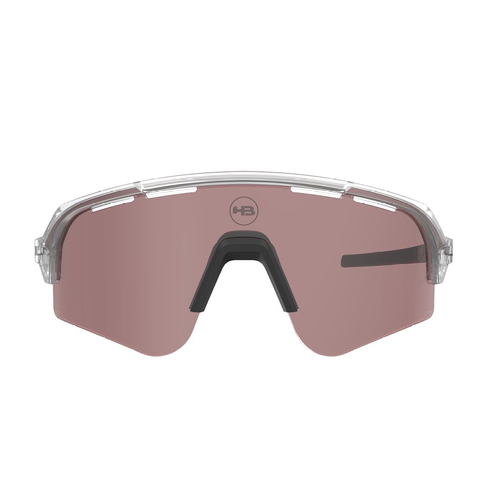 Oculos Solar Hb Edge S 10105630898054 Transparente Brilho Lente Marrom Transparente 2