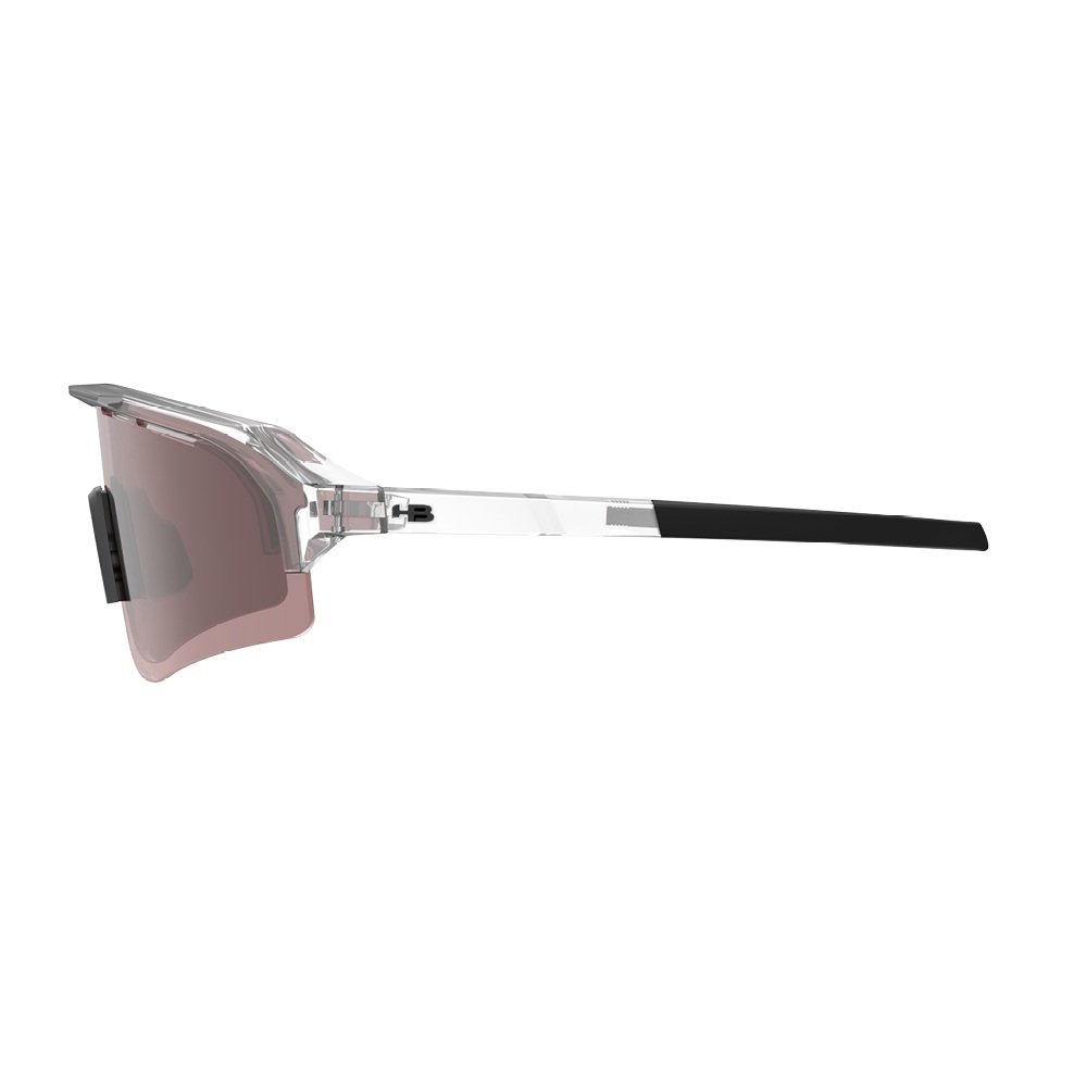 Oculos Solar Hb Edge S 10105630898054 Transparente Brilho Lente Marrom Transparente 3