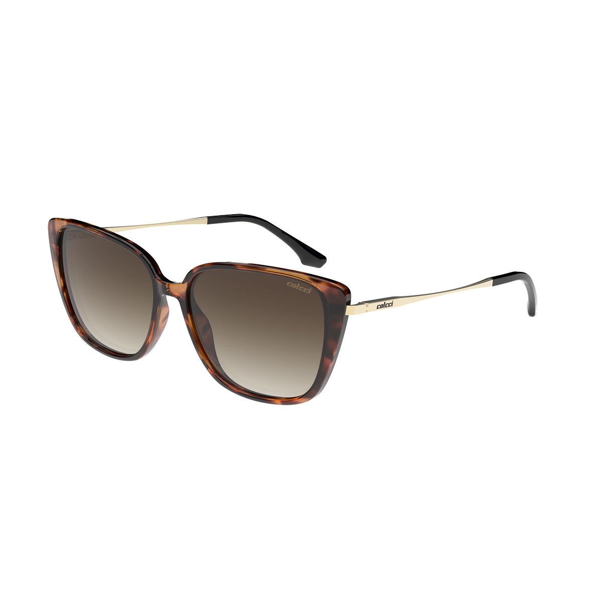 Oculos Solar Colcci Judy Sun C0223f4734 Marrom Brilho Demi Lente Marrom Degrade cat1