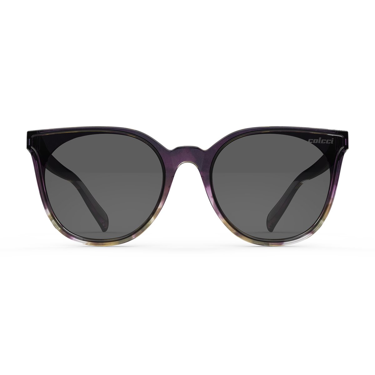 Oculos Solar Infantil Colcci Cora Fun C0206fg701 Violeta Brilho Demi Lente Cinza cat1 Roxo 2