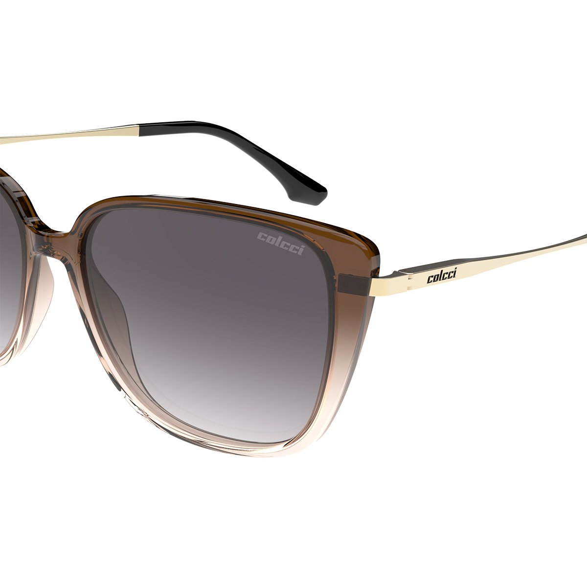 Oculos Solar Colcci Judy Sun C0223j2233 Marrom Translucido Degrade Lente Cinza Degrade cat1 Marrom 3
