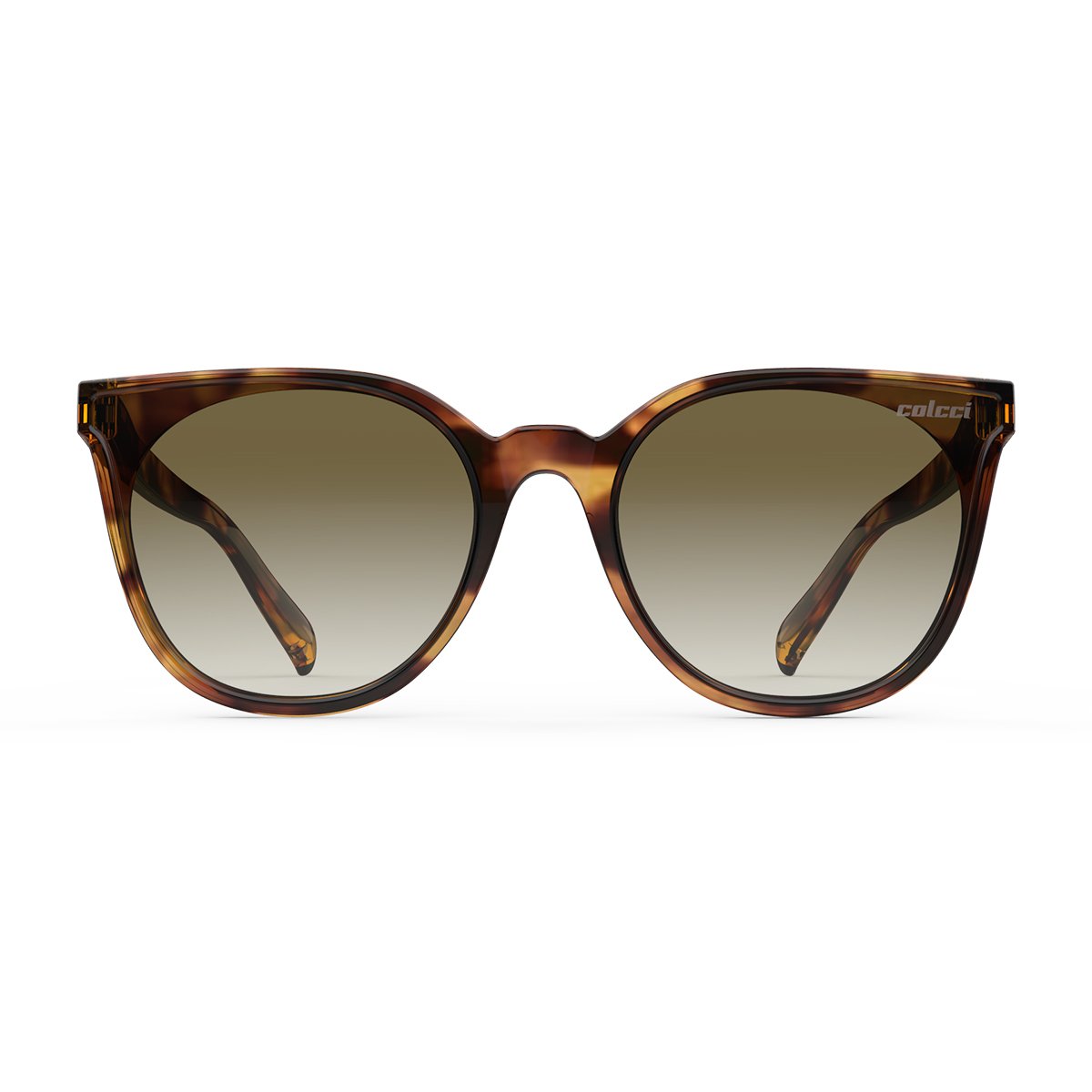 Oculos Solar Infantil Colcci Cora Fun C0206f2134 Marrom Brilho Demi Lente Marrom Degrade cat1 Marrom 2
