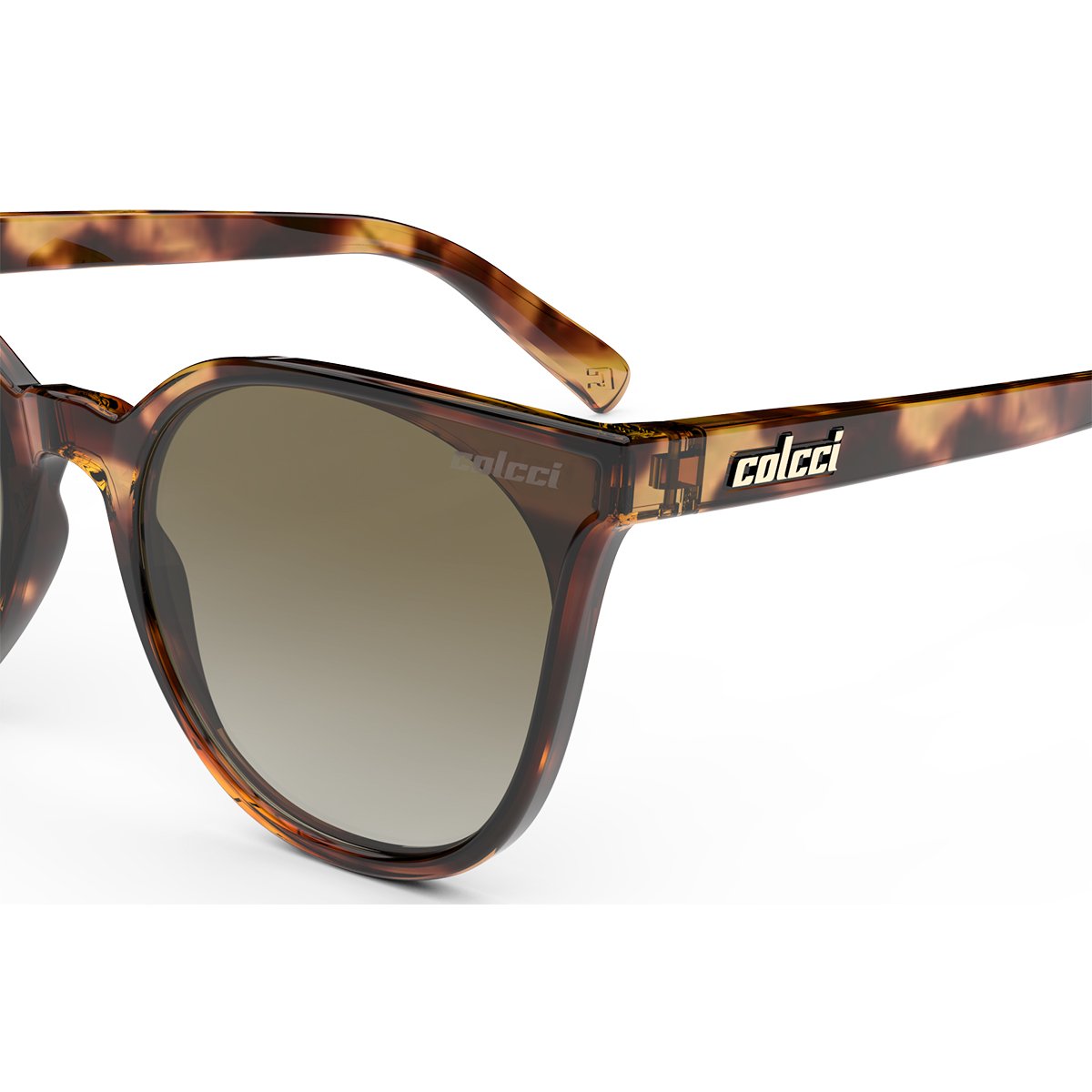 Oculos Solar Infantil Colcci Cora Fun C0206f2134 Marrom Brilho Demi Lente Marrom Degrade cat1 Marrom 3