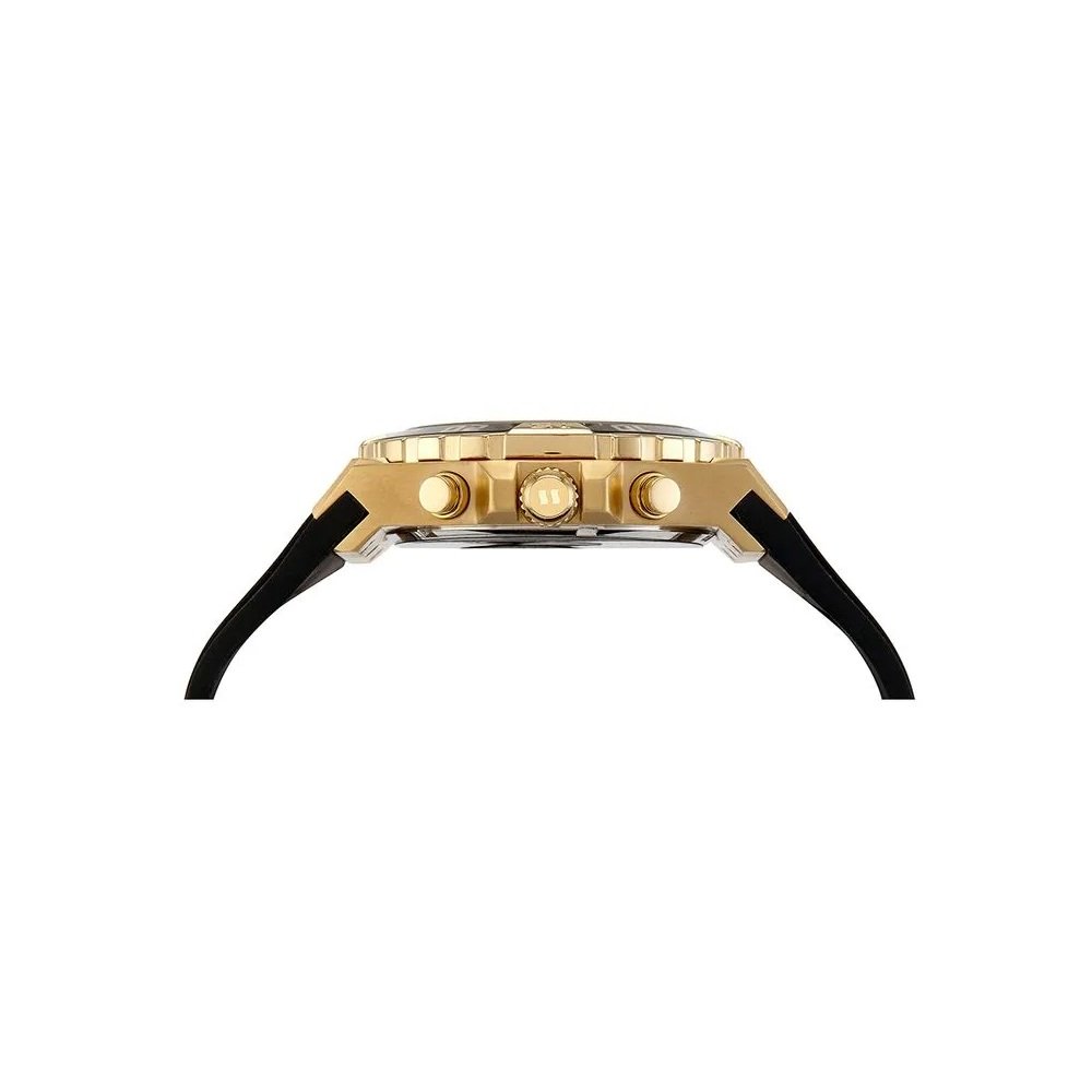 Relogio Seculus Masculino Esportivo Cronografo 20779gpsvdu5 Dourado 4