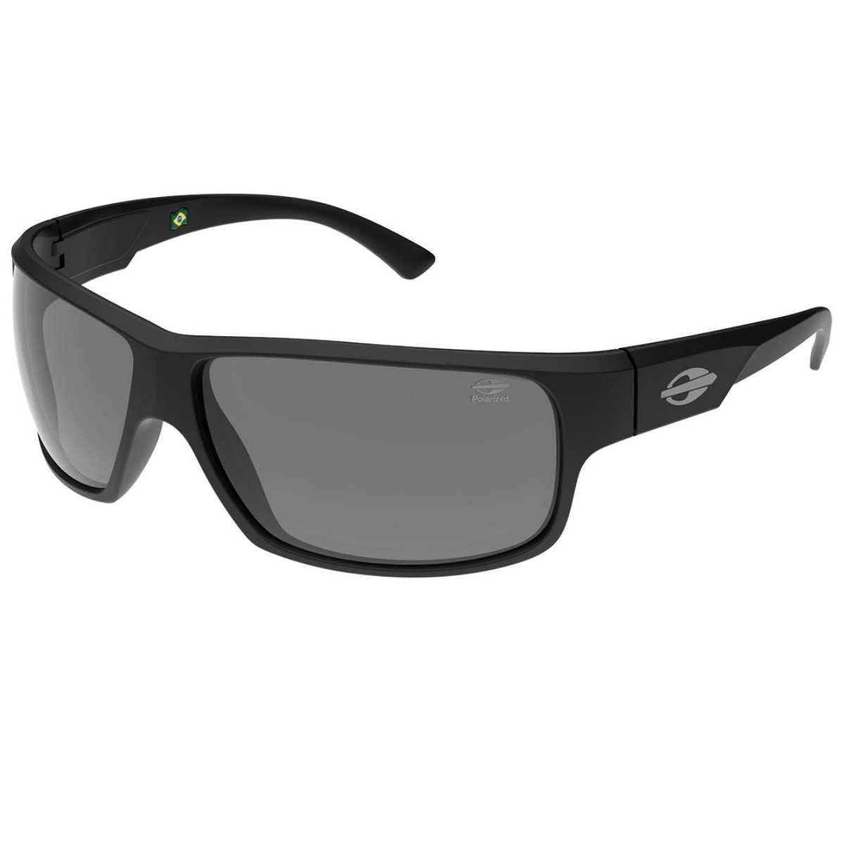 Oculos Solar Mormaii Joaca 2 445a1403 Preto Fosco Lente Cinza Polarizada
