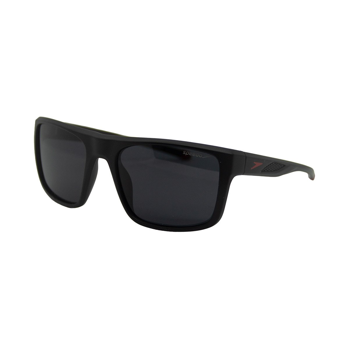 Oculos Solar Speedo Voyager Br02 Preto Fosco Lente Cinza Polarizada