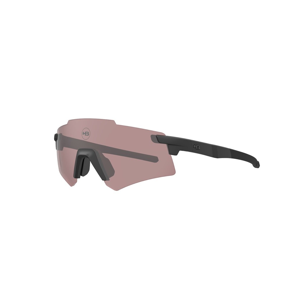 Oculos Solar HB Apex Light 10105810243054 Preto Fosco Lente Marrom