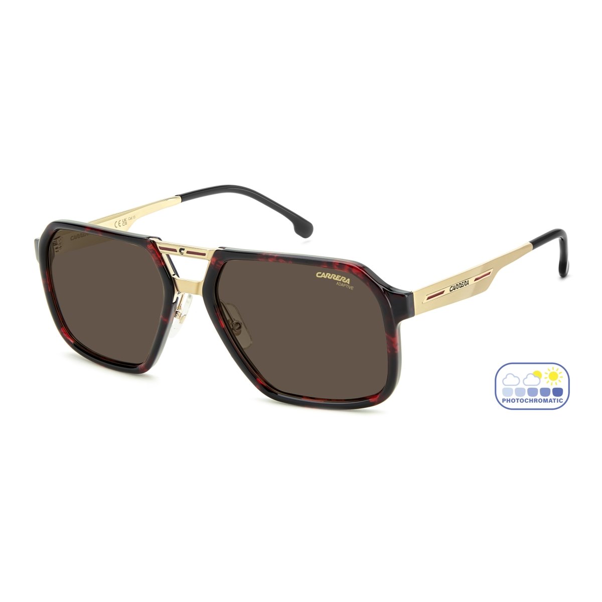Oculos Solar Carrera Victory C 27/s Ouc 59 Marrom Brilho Havana Lente Marrom Fotocromatica