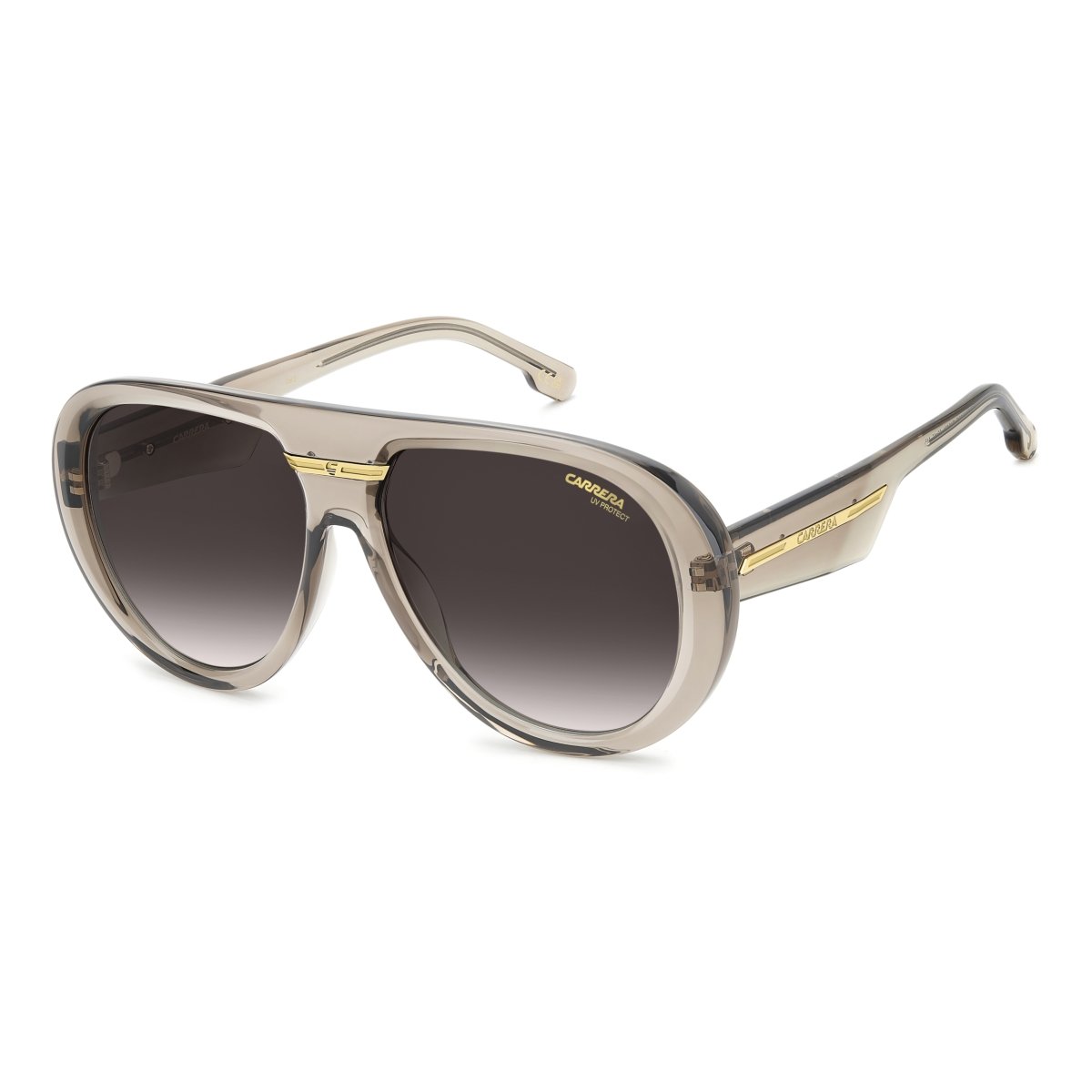 Oculos Solar Carrera Victory C 22/s Fnw 59 Nude Translucido Lente Cinza Degrade