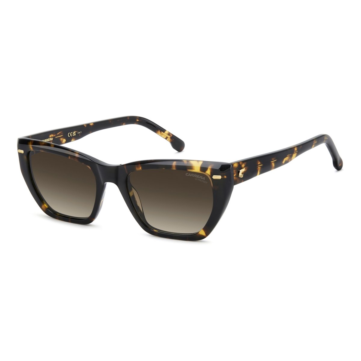 Oculos Solar Carrera 3081/s 086 52 Marrom Brilho Havana Lente Marrom Degrade
