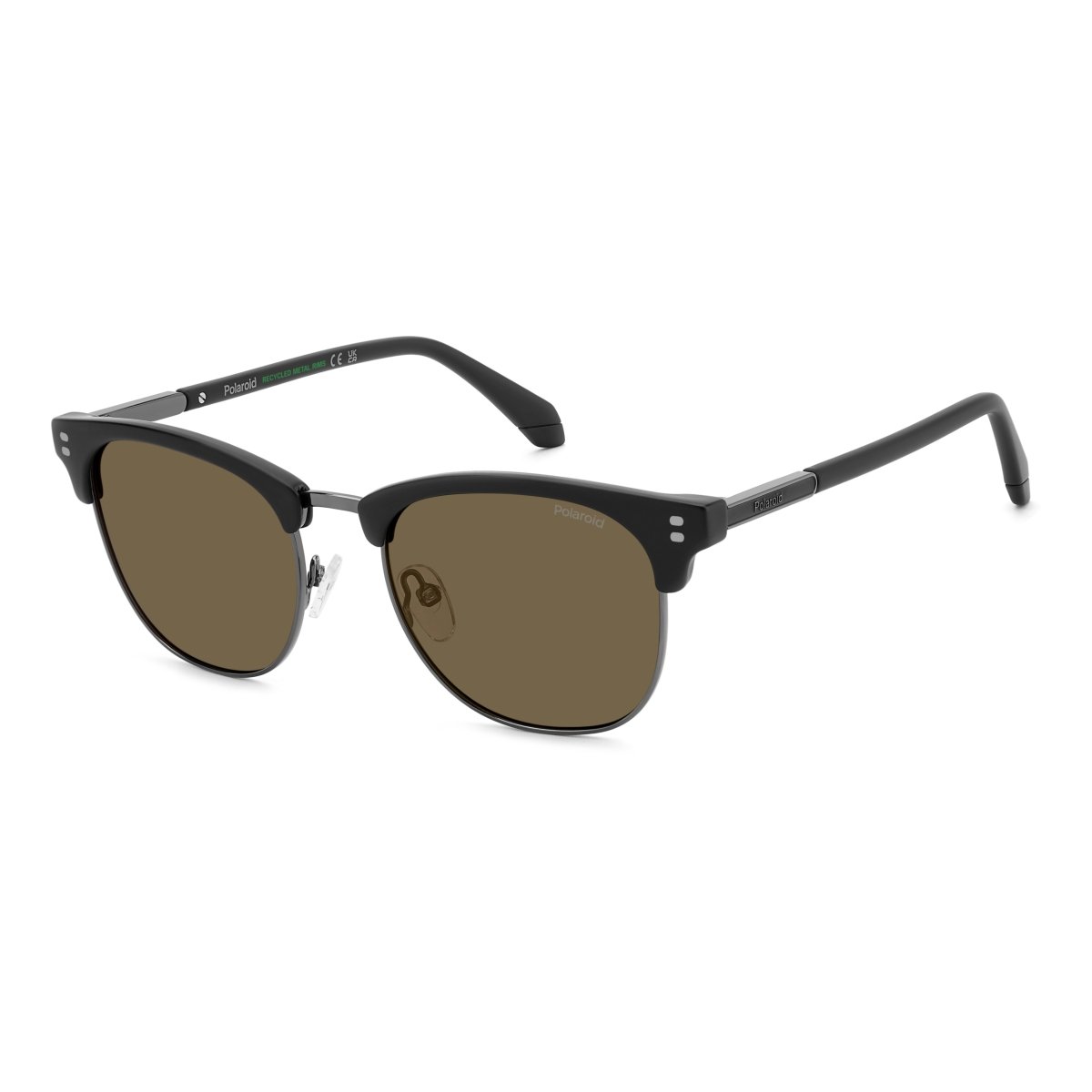 Oculos Solar Polaroid Pld4196/s/x 003 53 Preto Fosco Lente Bronze Polarizada