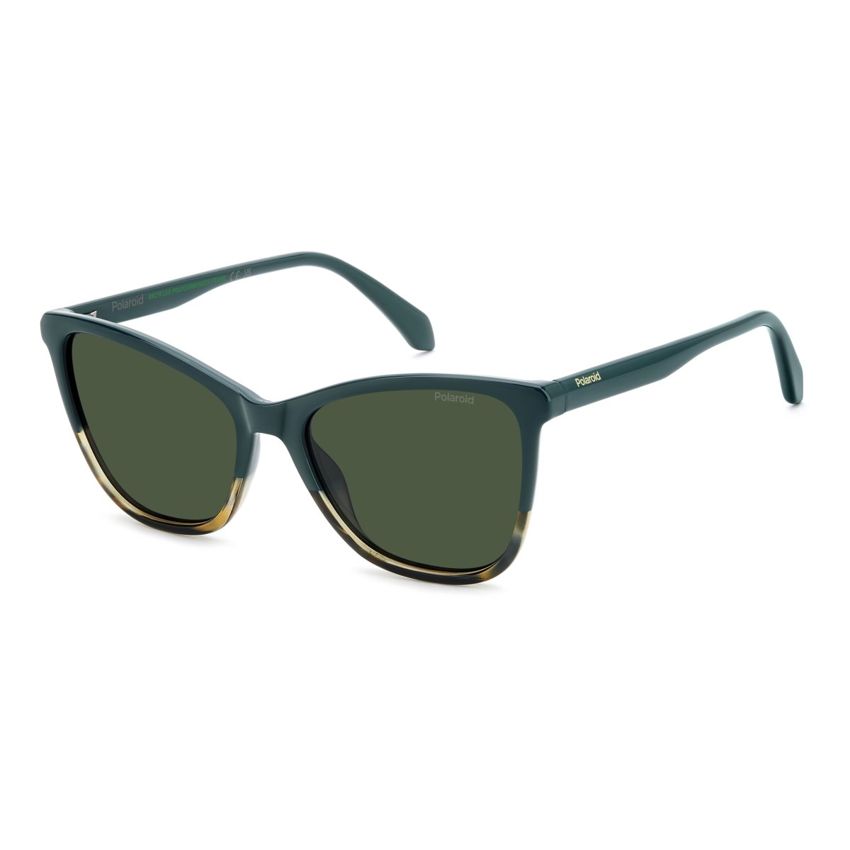 Oculos Solar Polaroid Pld4194/s Cvt 55 Azul Brilho Degrade Lente Verde Polarizada