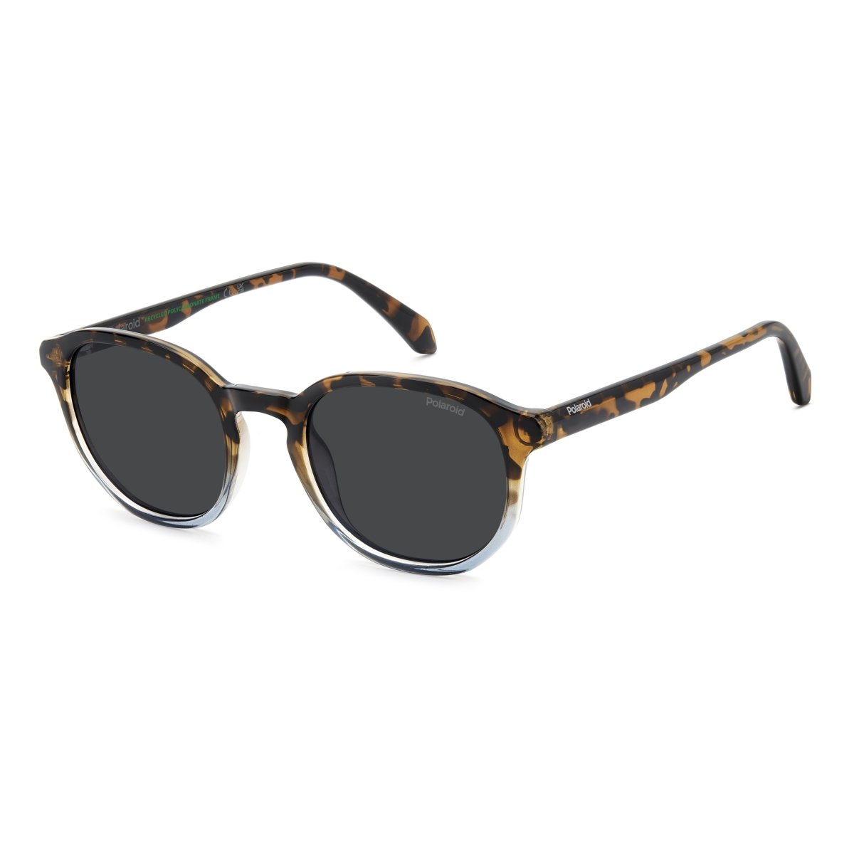 Oculos Solar Polaroid Pld4195/s Ipr 51 Marrom Brilho Havana Lente Cinza Polarizada