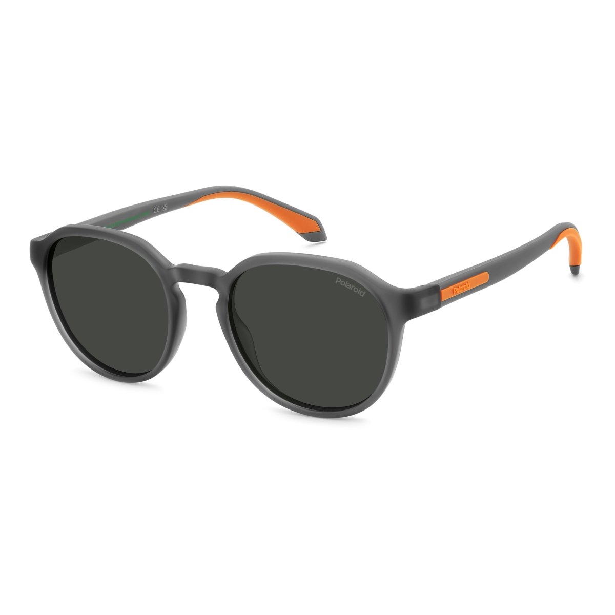 Oculos Solar Polaroid Pld2170/s/x 2m8 52 Cinza Fosco Lente Cinza Polarizada