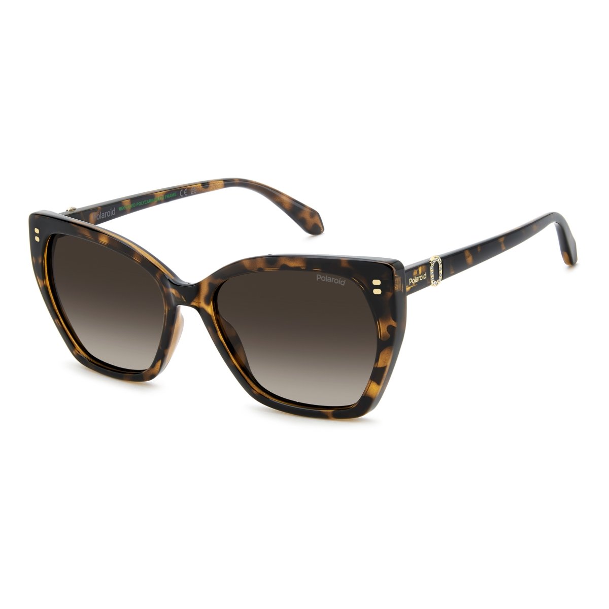 Oculos Solar Polaroid Pld4198/s/x 086 56 Marrom Brilho Havana Lente Marrom Degrade Polarizada