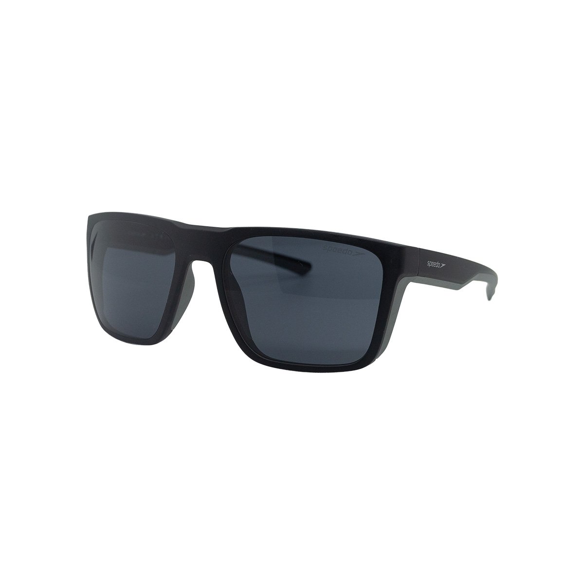 Oculos Solar Speedo Speeder 39 A11 Preto Fosco Lente Cinza