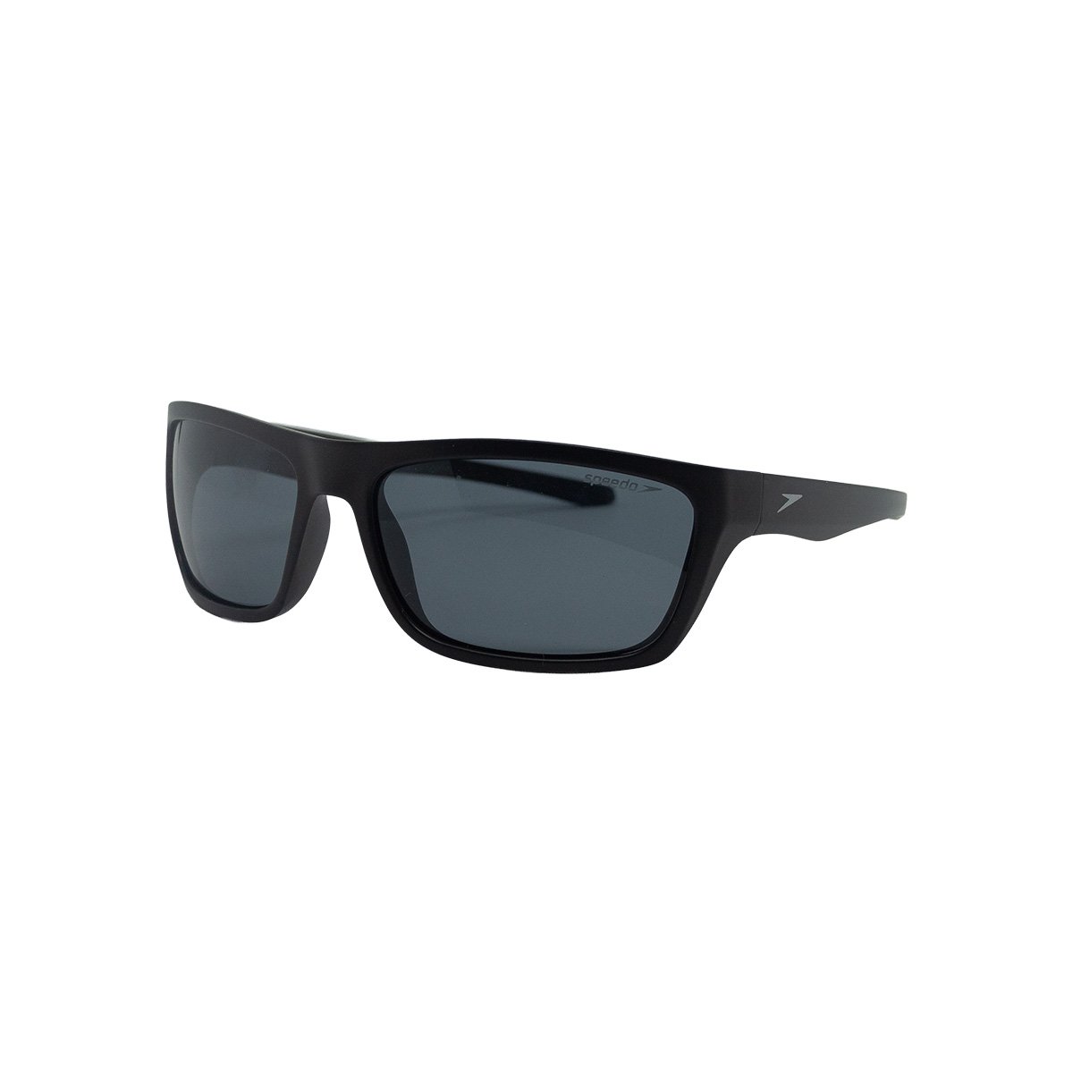 Oculos Solar Speedo Pequi A01 Preto Fosco Lente Cinza Polarizada