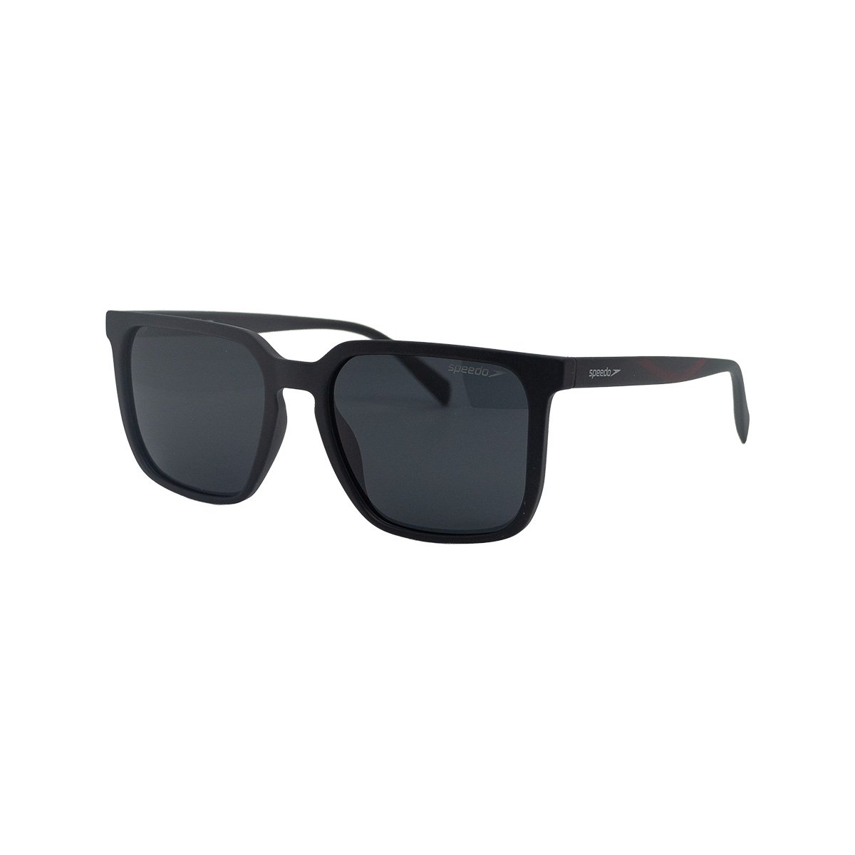 Oculos Solar Speedo Ajuru A11 Preto Fosco Lente Cinza Polarizada
