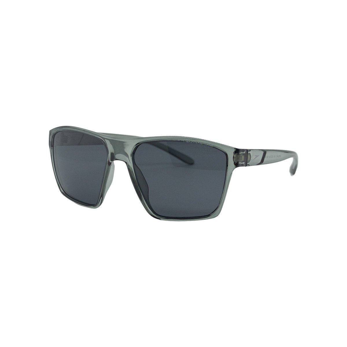 Oculos Solar Speedo Berlari 1 H01 Cinza Translucido Lente Cinza Polarizada