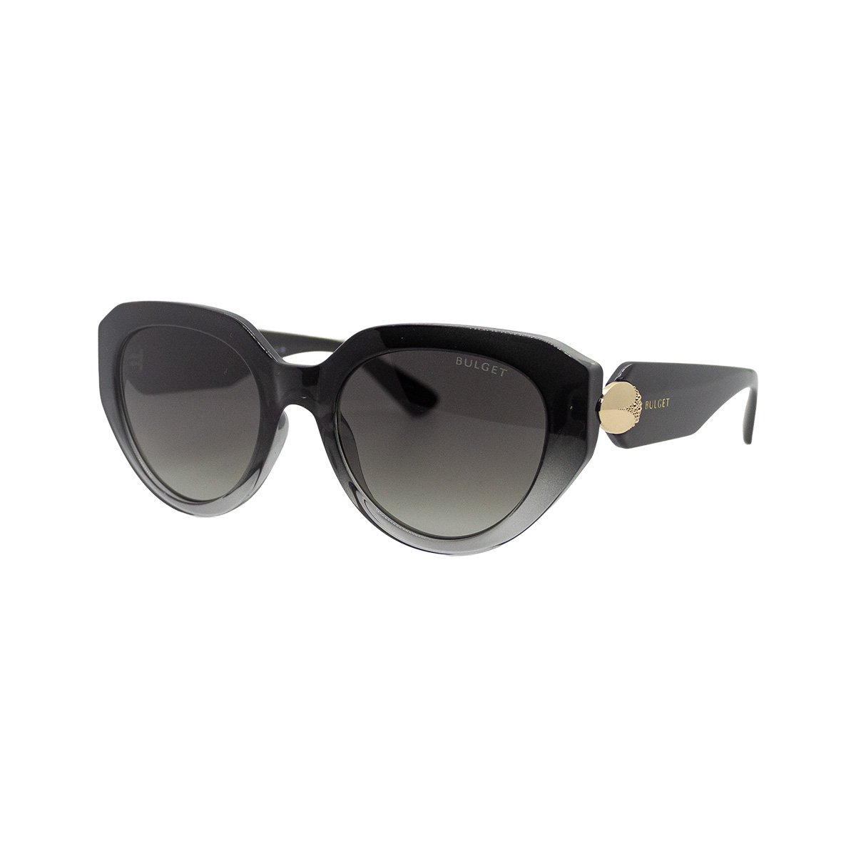 Oculos Solar Bulget Bg8123 H02 Cinza Translucido Degrade Lente Cinza Degrade
