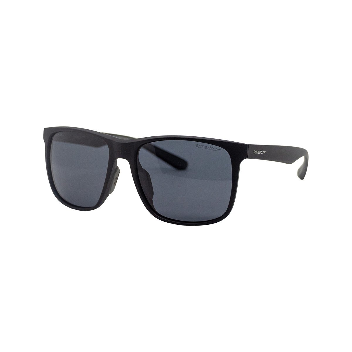 Oculos Solar Speedo Freeride 15 A11 Preto Fosco Lente Cinza Polarizada