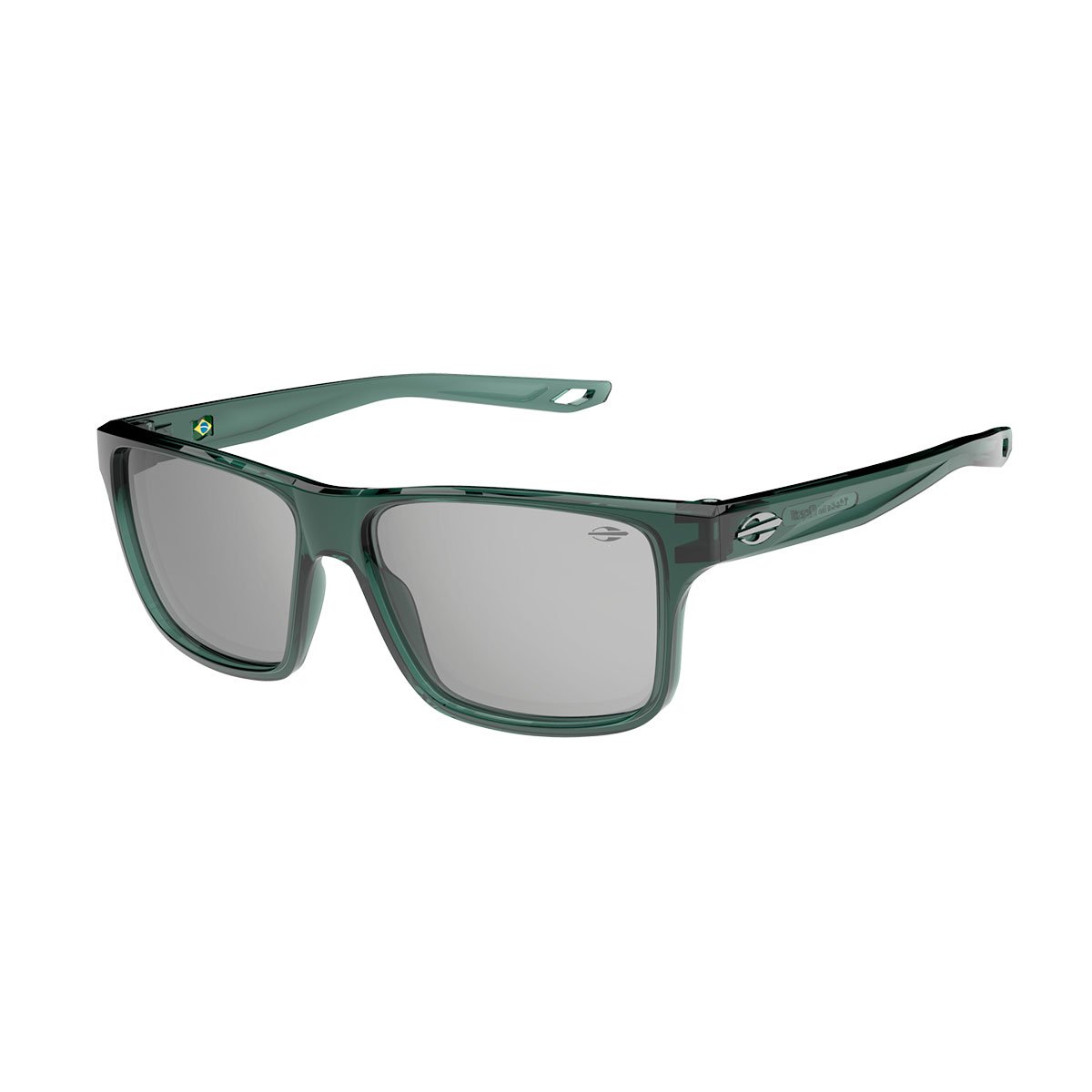 Oculos Solar Mormaii Lagos Ng M0204k2309 Verde Translucido Lente Cinza Espelhada cat1