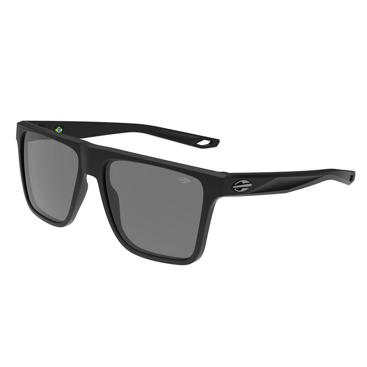 Oculos Solar Mormaii Melbourne M0203a1401 Preto Fosco Lente Cinza cat1