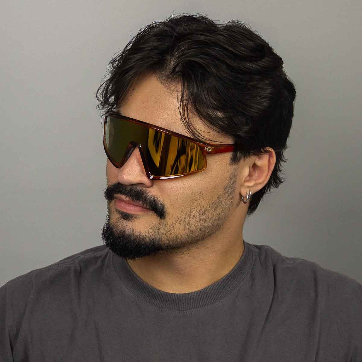 Oculos Solar HB Ion 10105830981071 Laranja Translucido Lente Laranja Espelhada Laranja 5