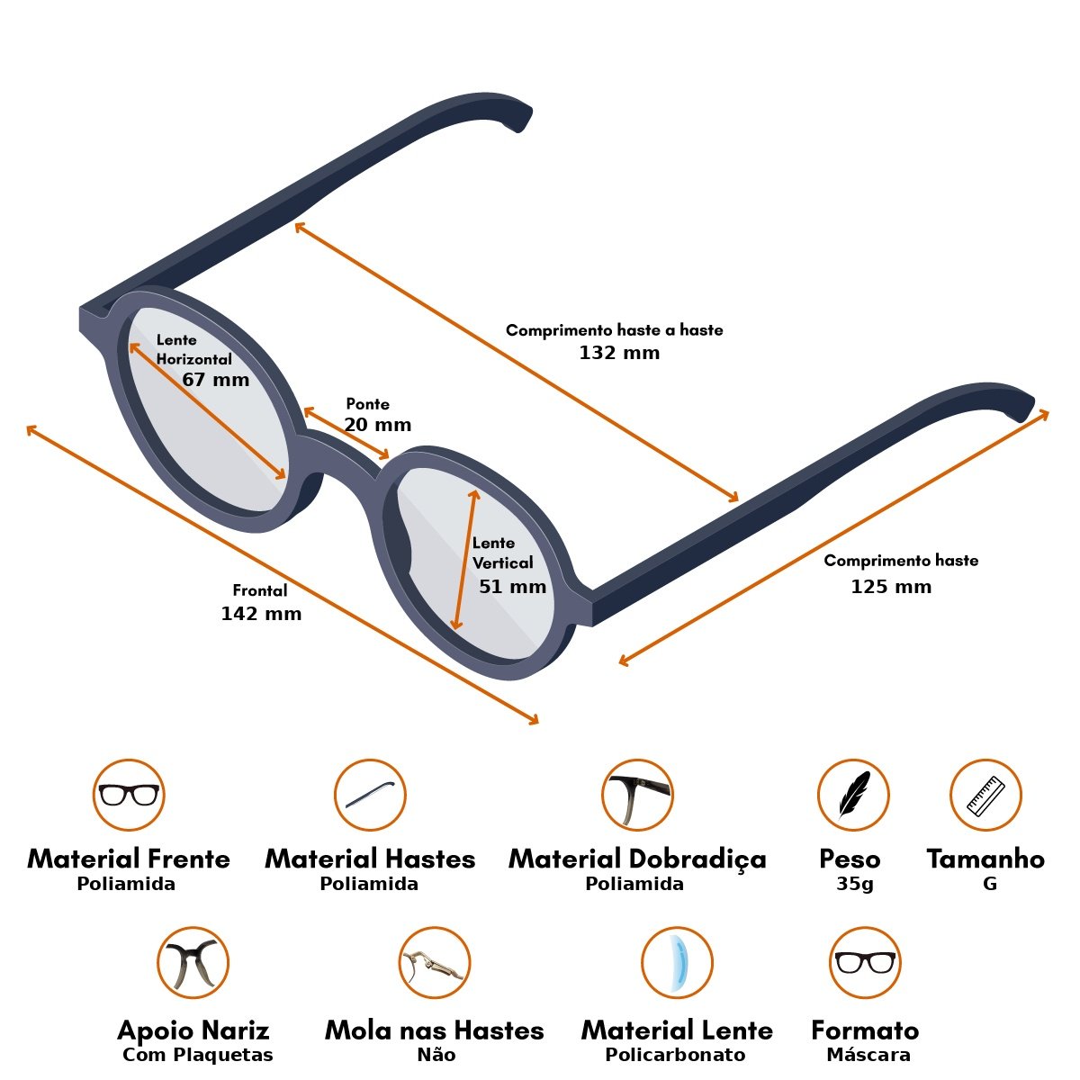 Oculos Solar HB Ion 10105830983001 Azul Brilho Lente Cinza Azul 6