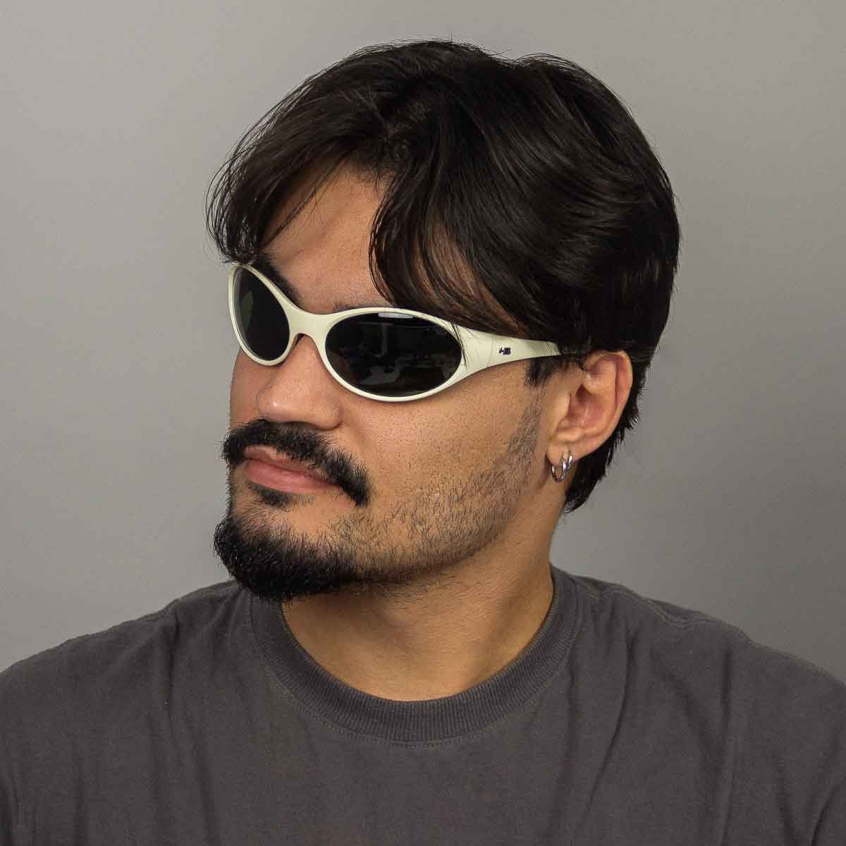Oculos Solar HB Aliens Return 10105850974006 Bege Fosco Lente Verde Bege 5