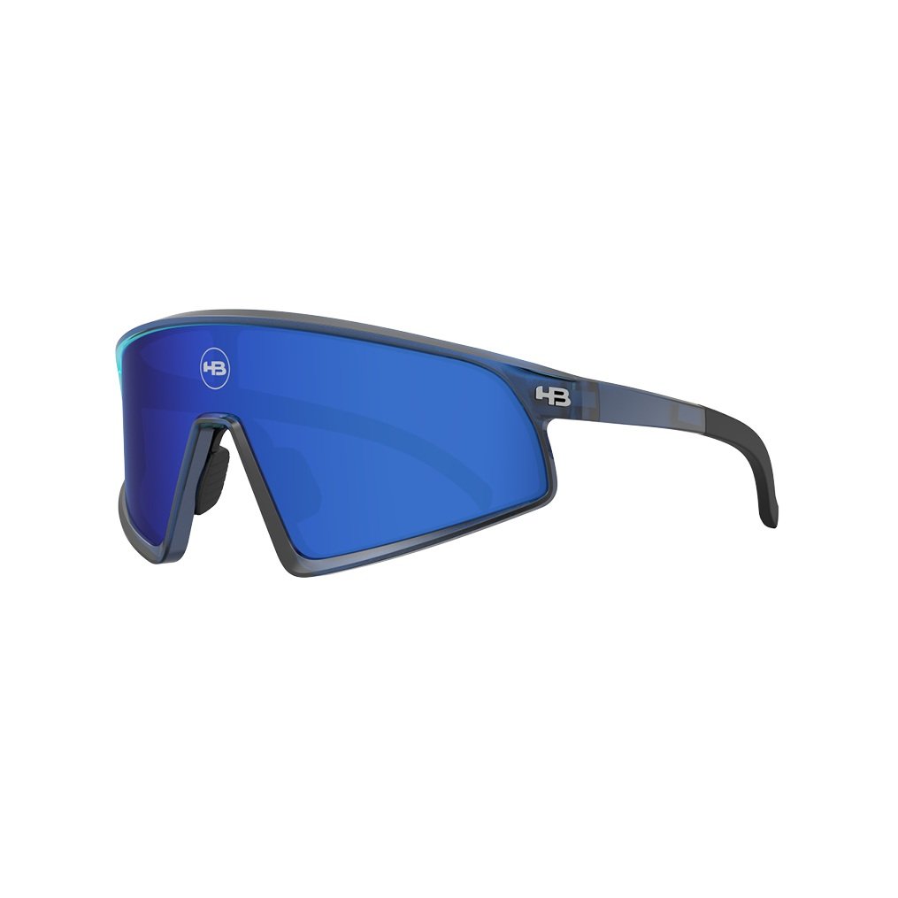 Oculos Solar HB Ion 10105830982024 Azul Translucido Lente Azul Espelhada