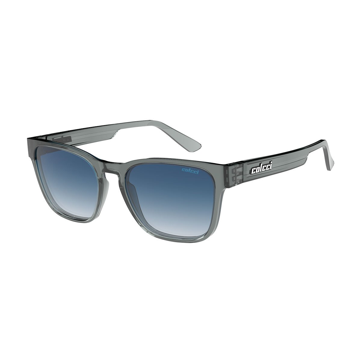 Oculos Solar Colcci Pietro C0310d4986 Fume Brilho Lente Azul Degrade cat1